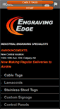 Mobile Screenshot of engravingedge.com